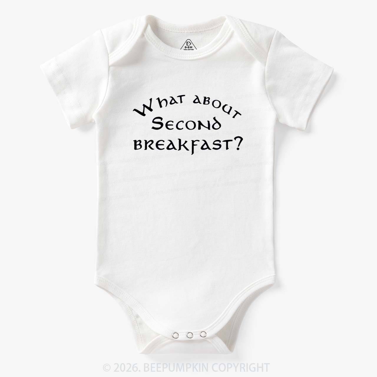 Second Breakfast Funny Bodysuit