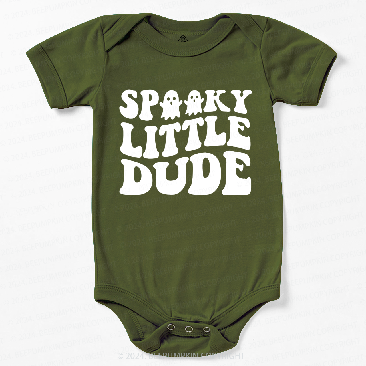 Spooky Little Dude Halloween Baby Bodysuits 