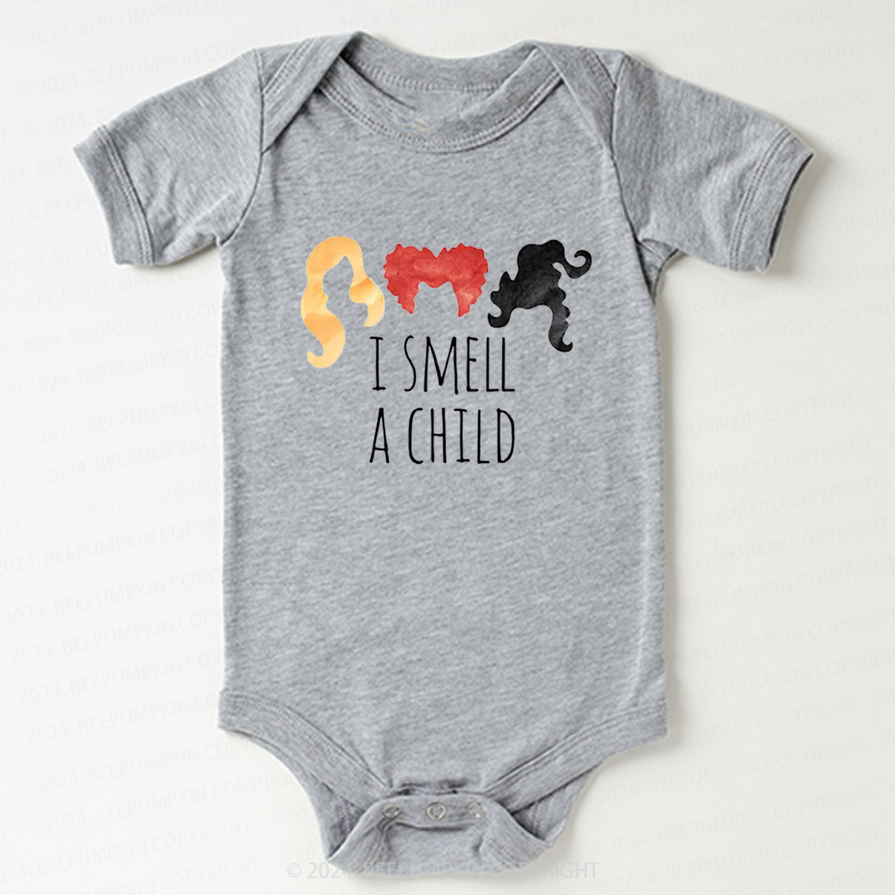 I Smell Child Hocus Pocus Bodysuit For Baby 