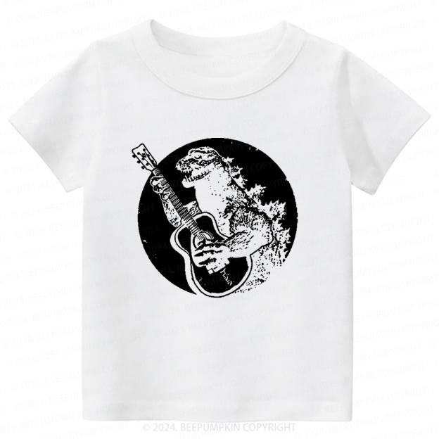  Funny Vintage Guitar Toddler&Kids Tees 8
