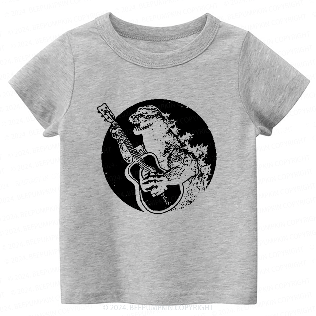  Funny Vintage Guitar Toddler&Kids Tees 8