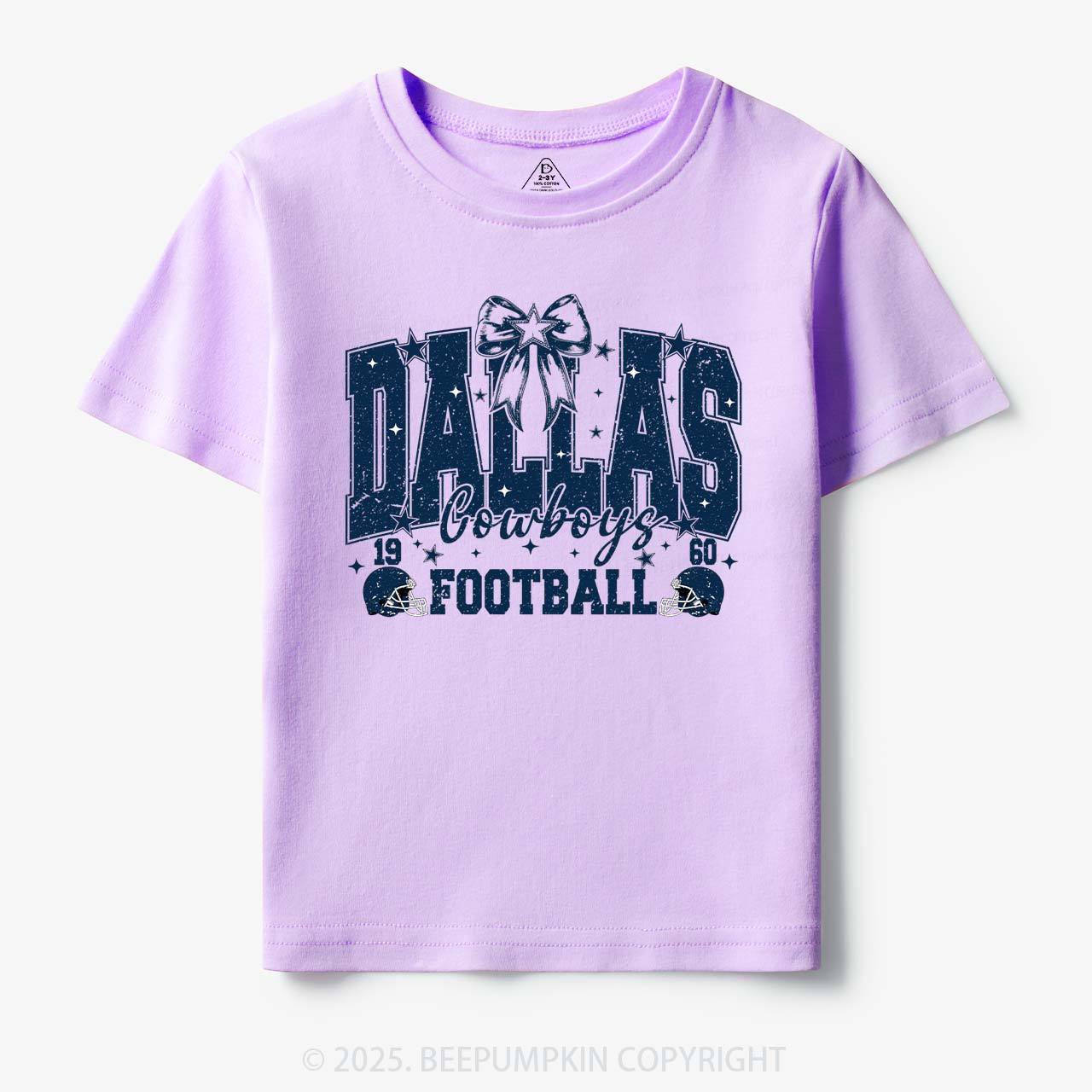 Cowboy Coquette Bow Toddler&Kid's Tees Beepumpkin