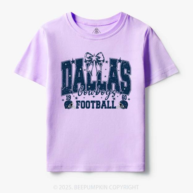 Cowboy Coquette Bow Toddler&Kid's Tees Beepumpkin