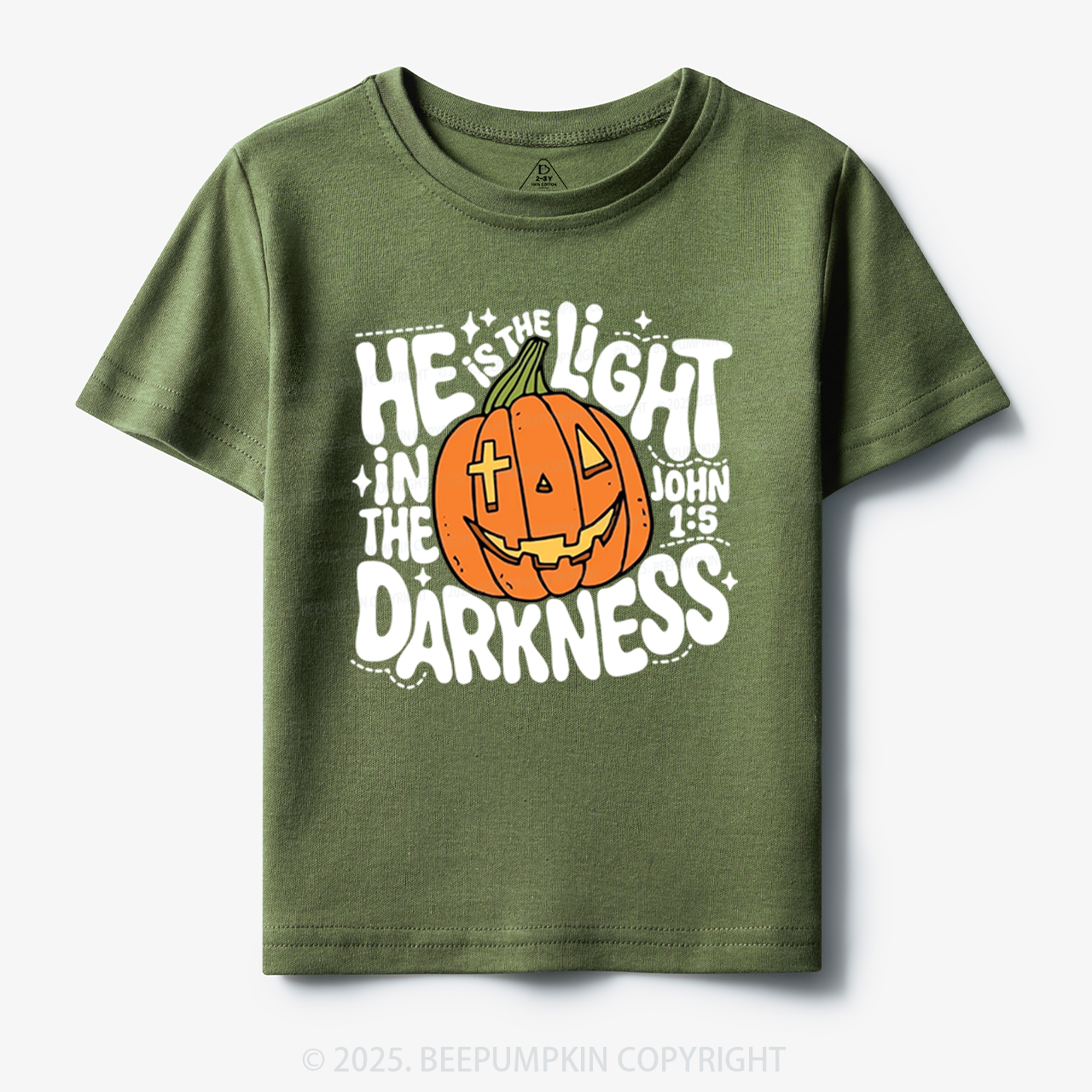 He Is The Light In The Dark Toddler&Kid's Tees Beepumpkin