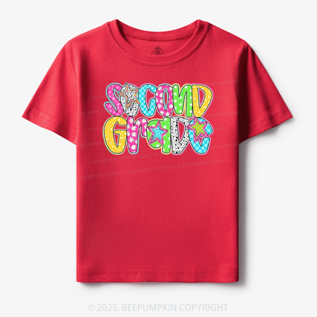 Personalized Grade Glow Up Toddler&Kid's Tees Beepumpkin