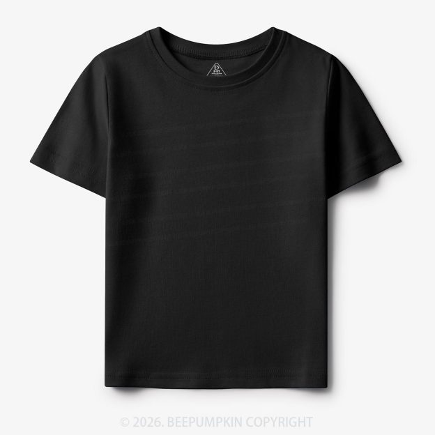 Solid Natural Toddler&Kid's Tees Beepumpkin