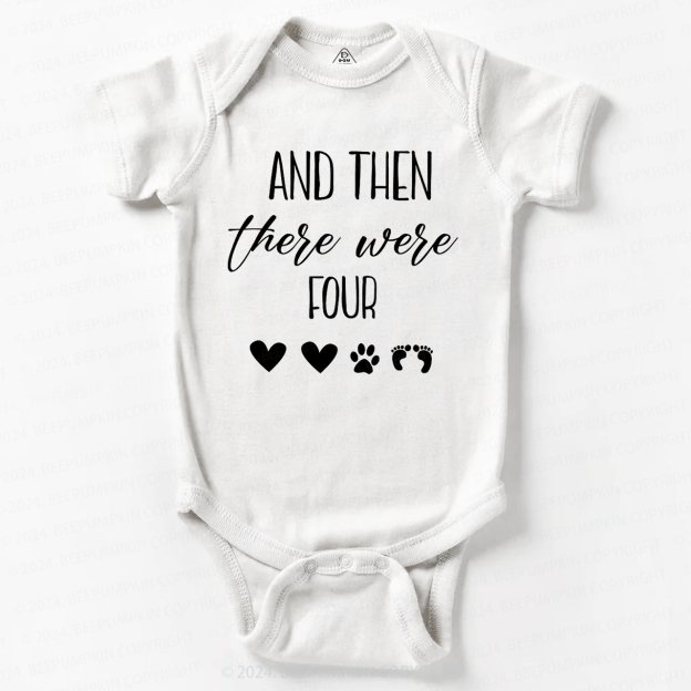 And then there Were Four Baby Bodysuit