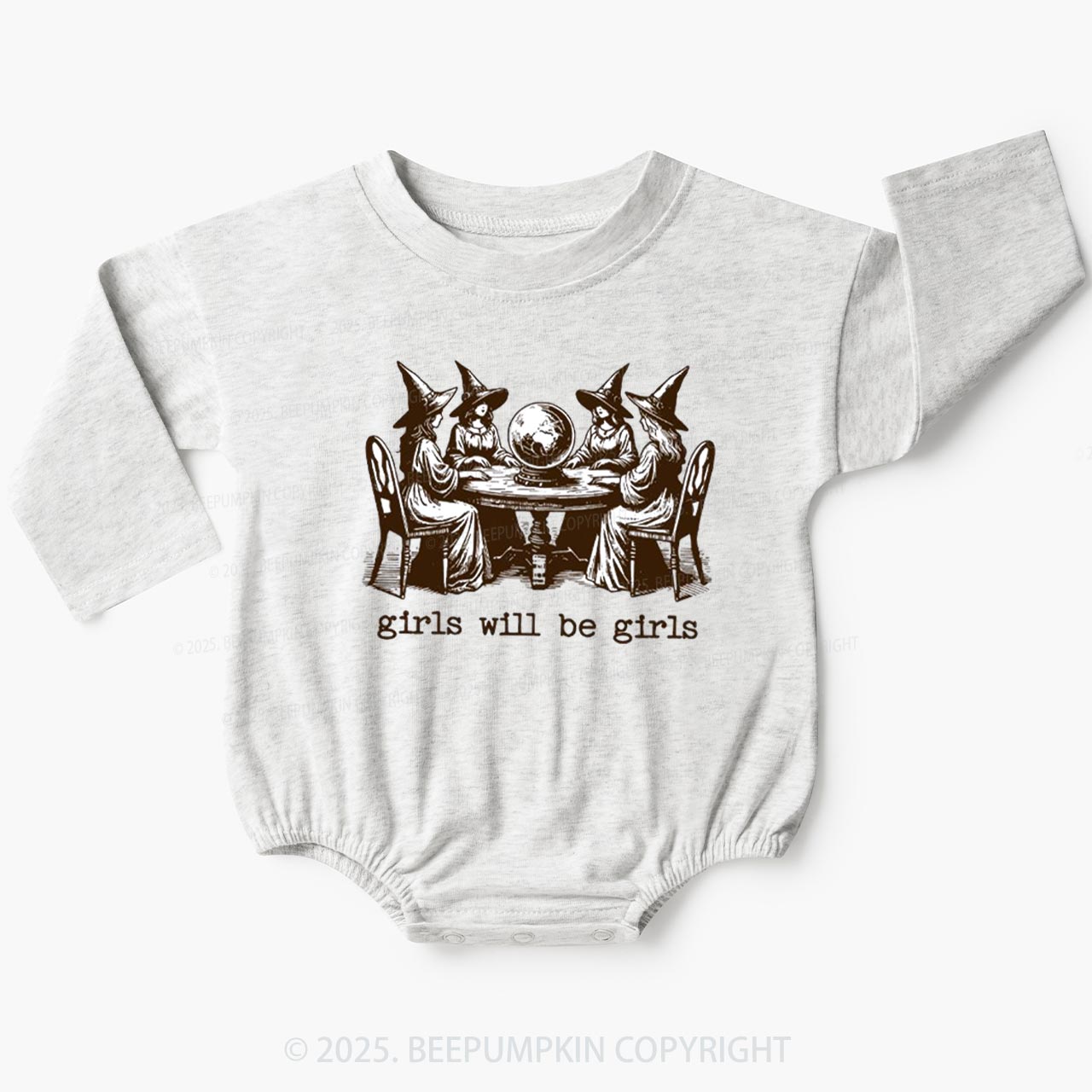 Girls Will Be Girls Baby Bubble Romper Beepumpkin