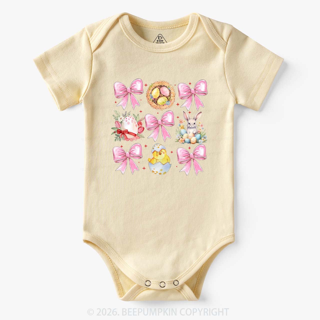 Bloom & Bunny Delight Baby Bodysuit