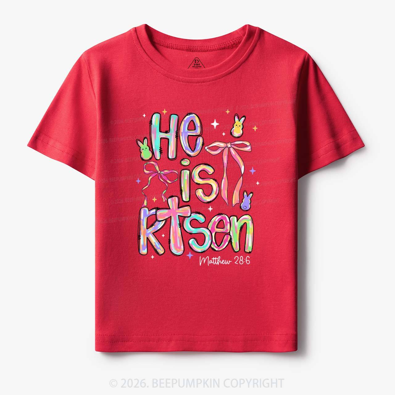 Risen In Color  Candy Bunny Toddler&Kids Tees