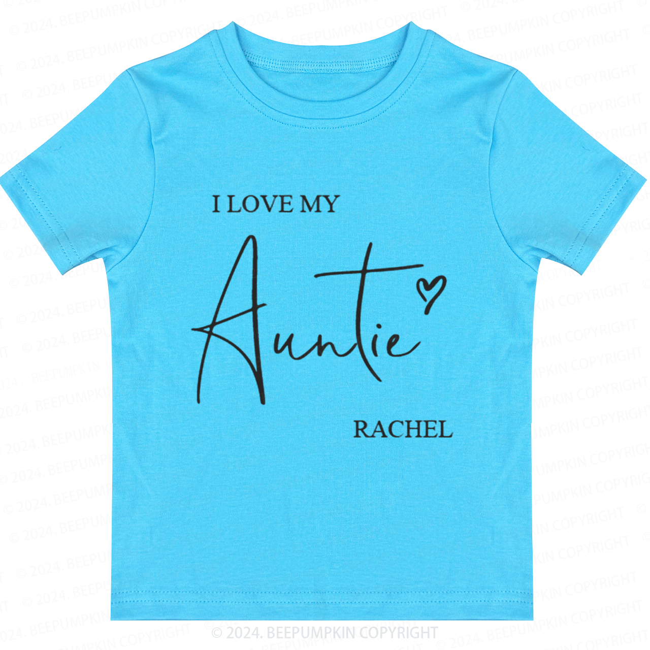 Personalized I Love My Toddler&Kids Tees 
