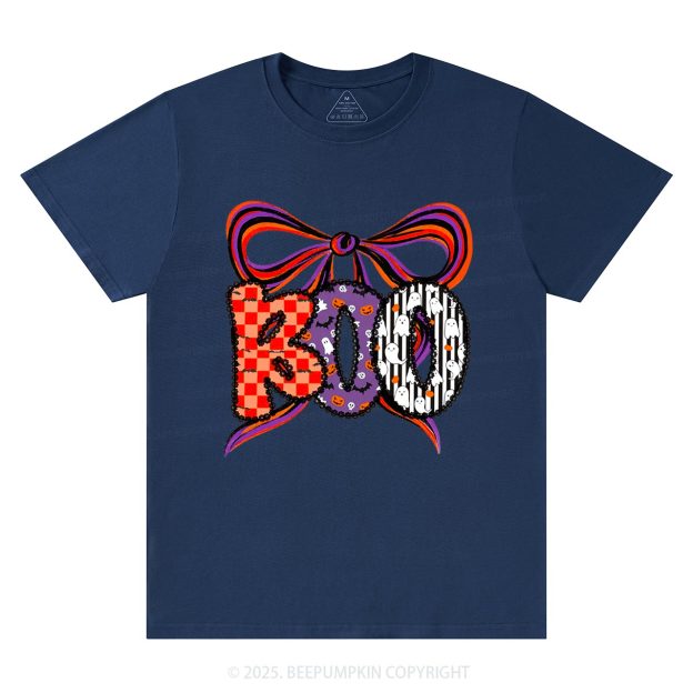 Boo Halloween Coquette T-Shirts Beepumpkin