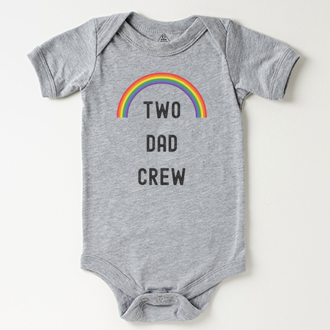 Two Dad Crew LGBTQ Bodysuit Beepumpkin