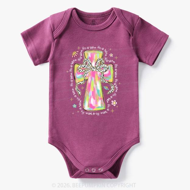 Pastel Easter Christian Baby Bodysuit