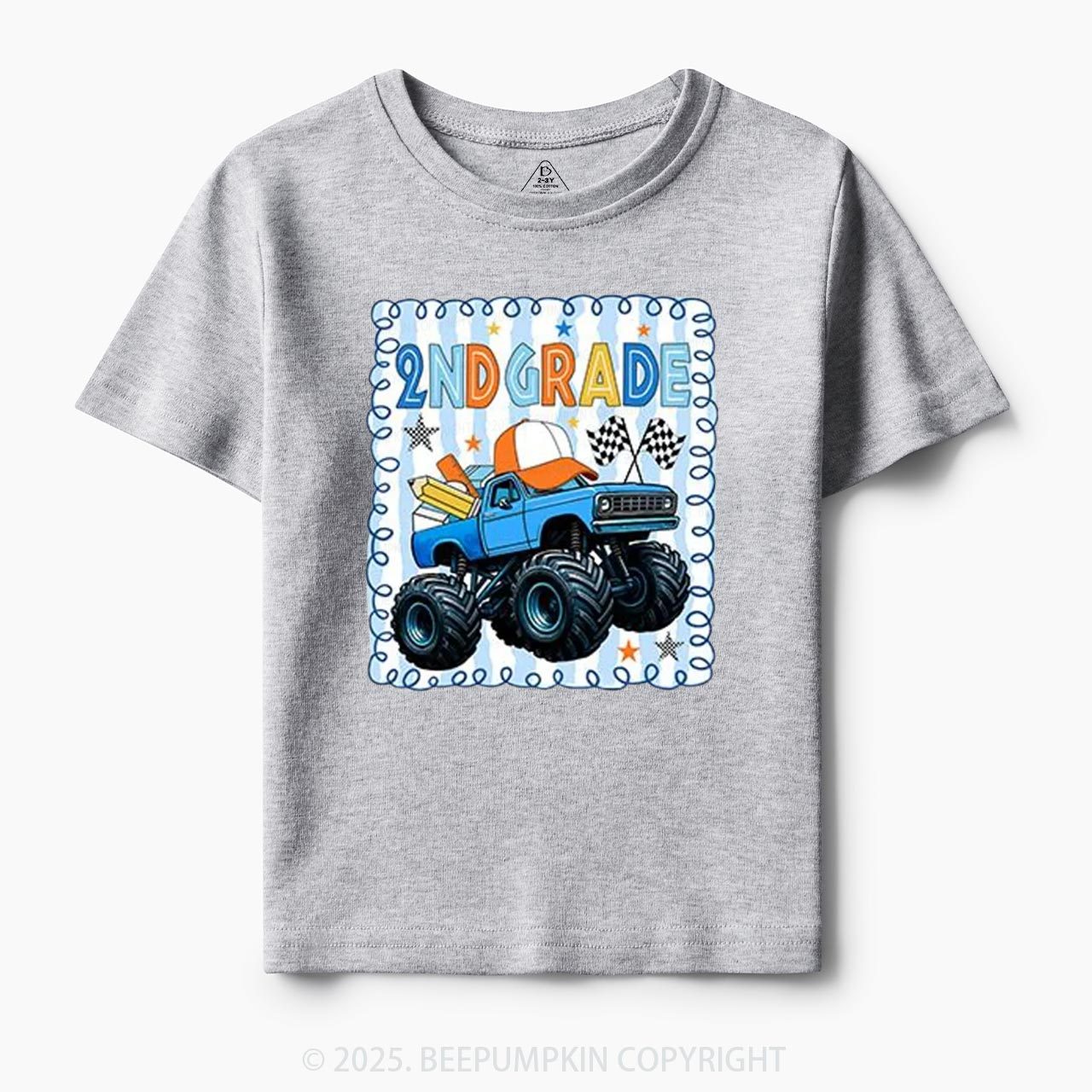 Personalized Truck For Boy Toddler&Kid's Tees Beepumpkin