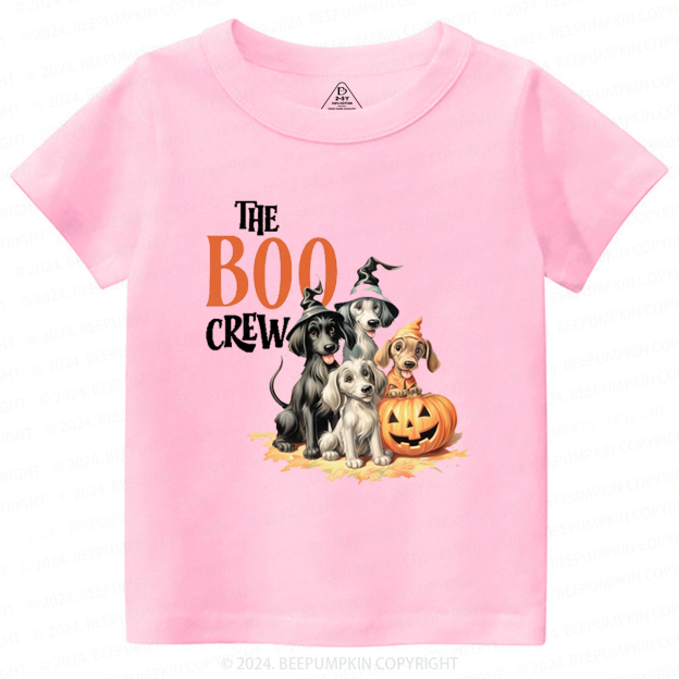 The Boo Crew Halloween Toddler&Kids Tees 