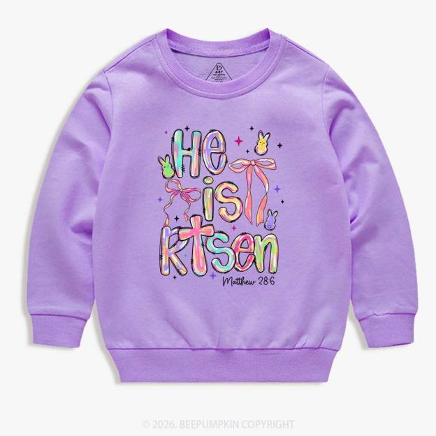 Risen In Color  Candy Bunny Kid's Sweatshirt