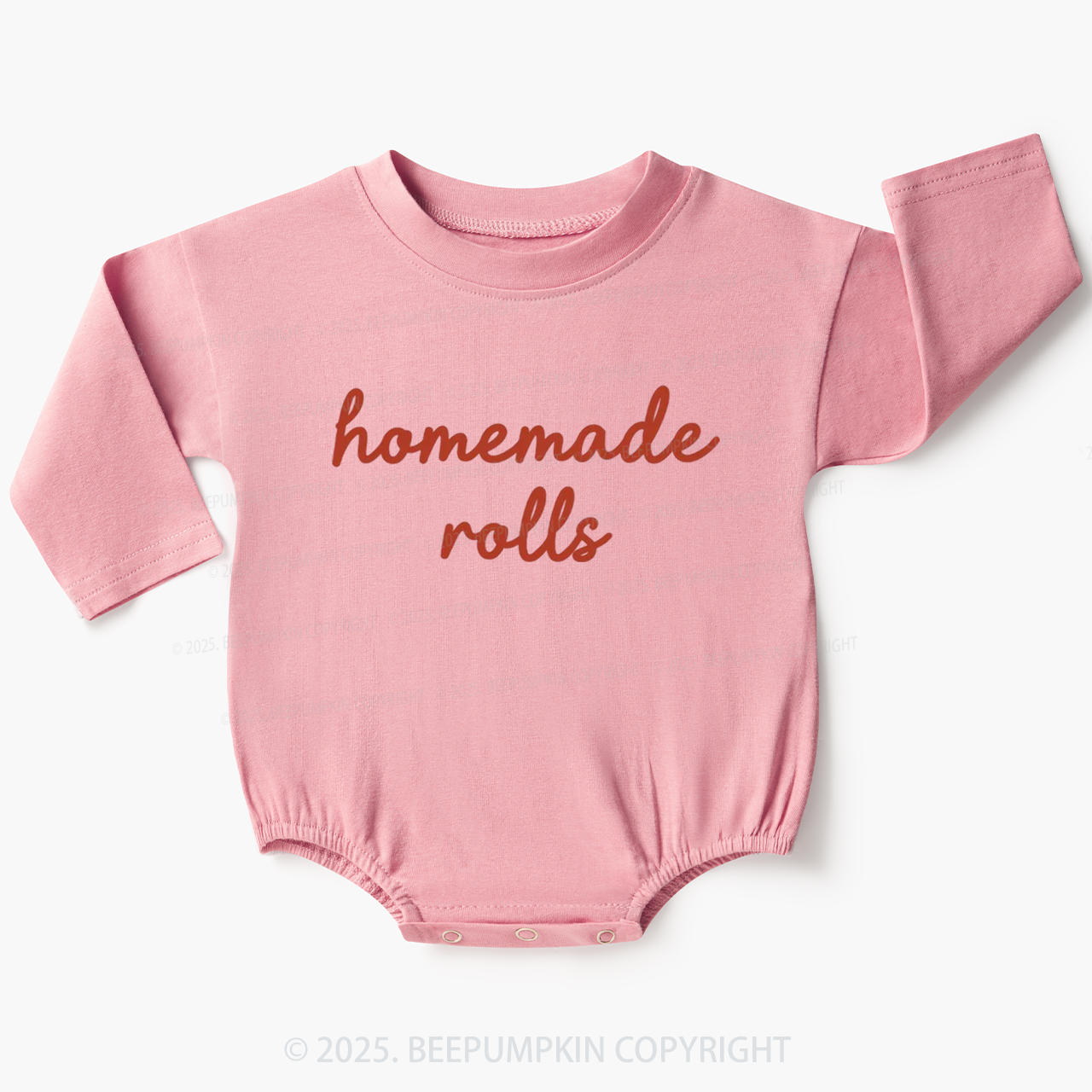 Homemade Rolls Baby Bubble Romper Beepumpkin