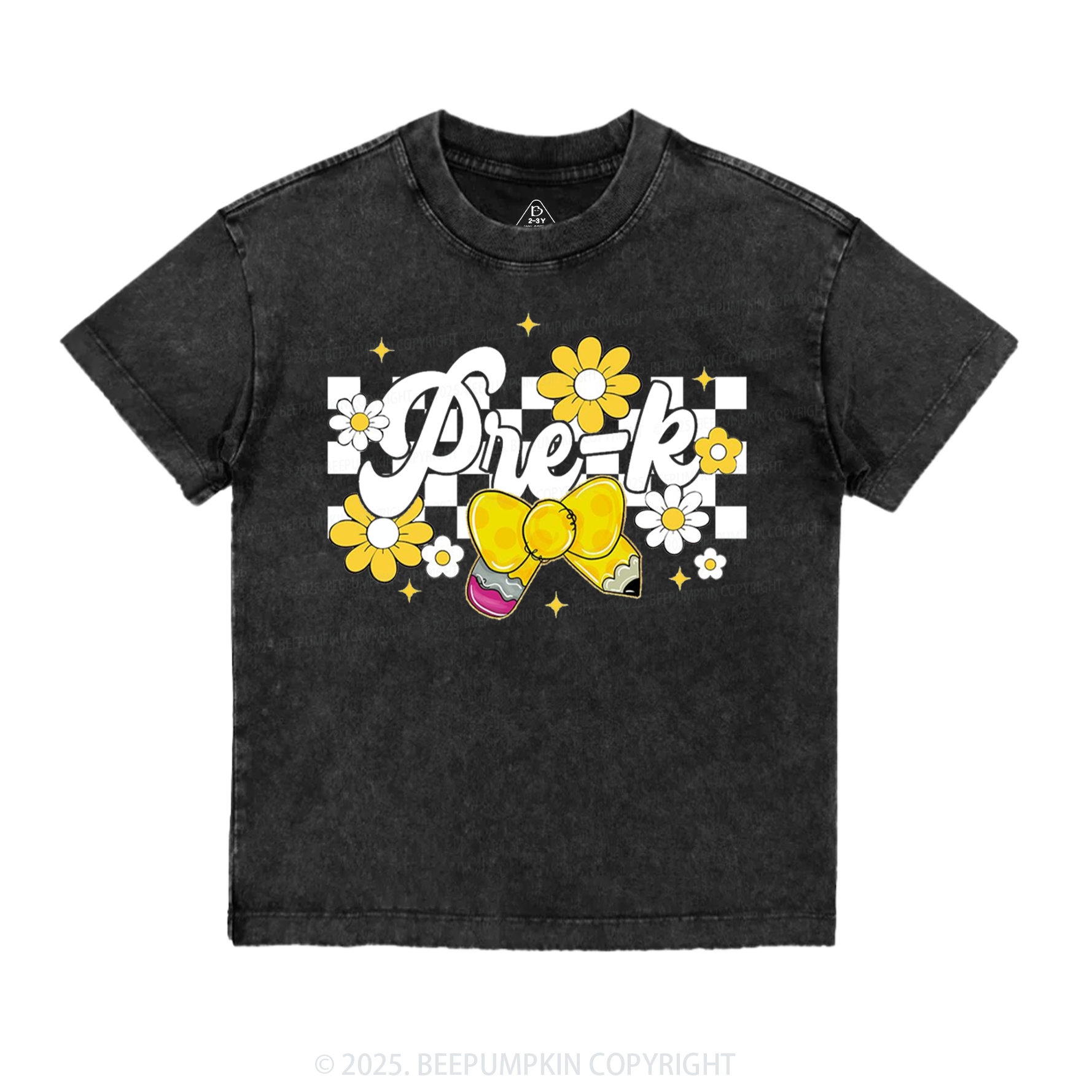 Personalized Golden Glow Of Grade Toddler&Kids Washed Tees