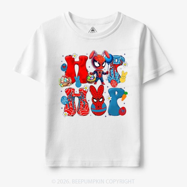 Cartoon Easter Bunny Toddler&Kid's Tees Beepumpkin