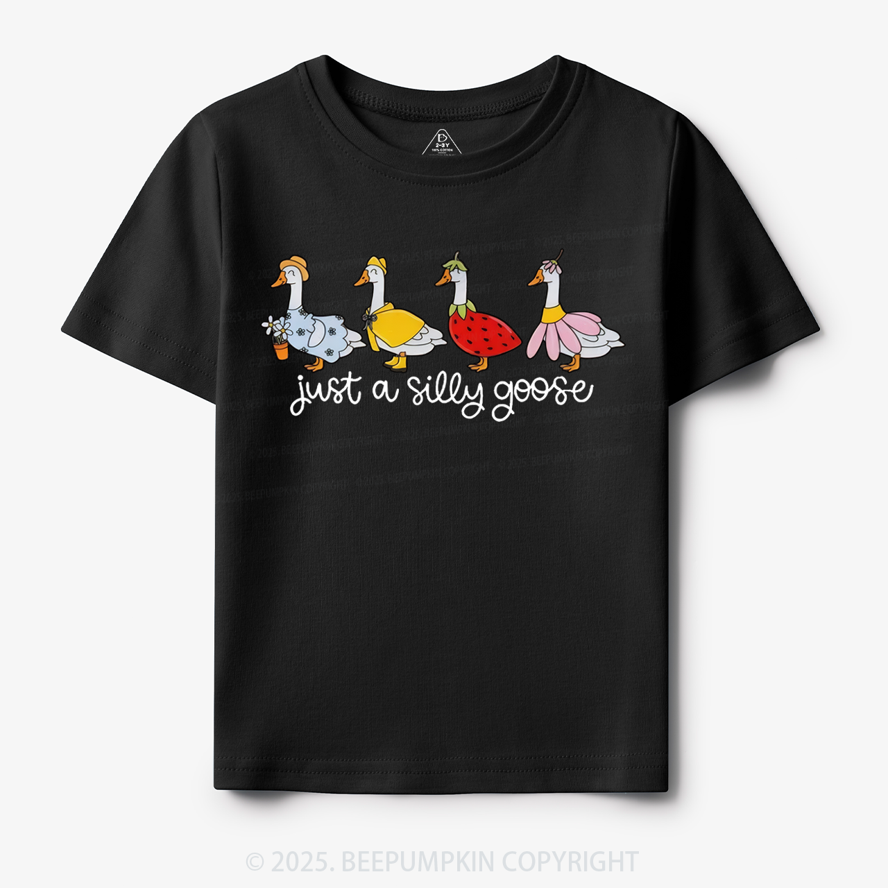 Just A Silly Goose Toddler&Kid's Tees Beepumpkin