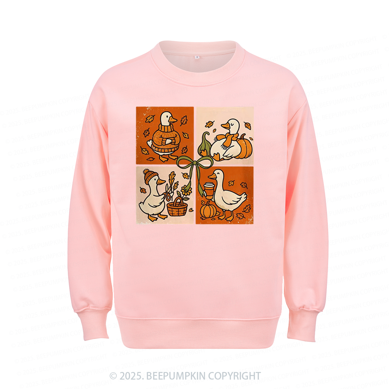 Pumpkin Latte Goose Sweatshirt Beepumpkin
