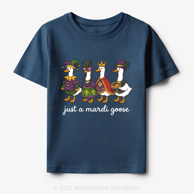Just A Mardi Goose Toddler&Kid's Tees Beepumpkin