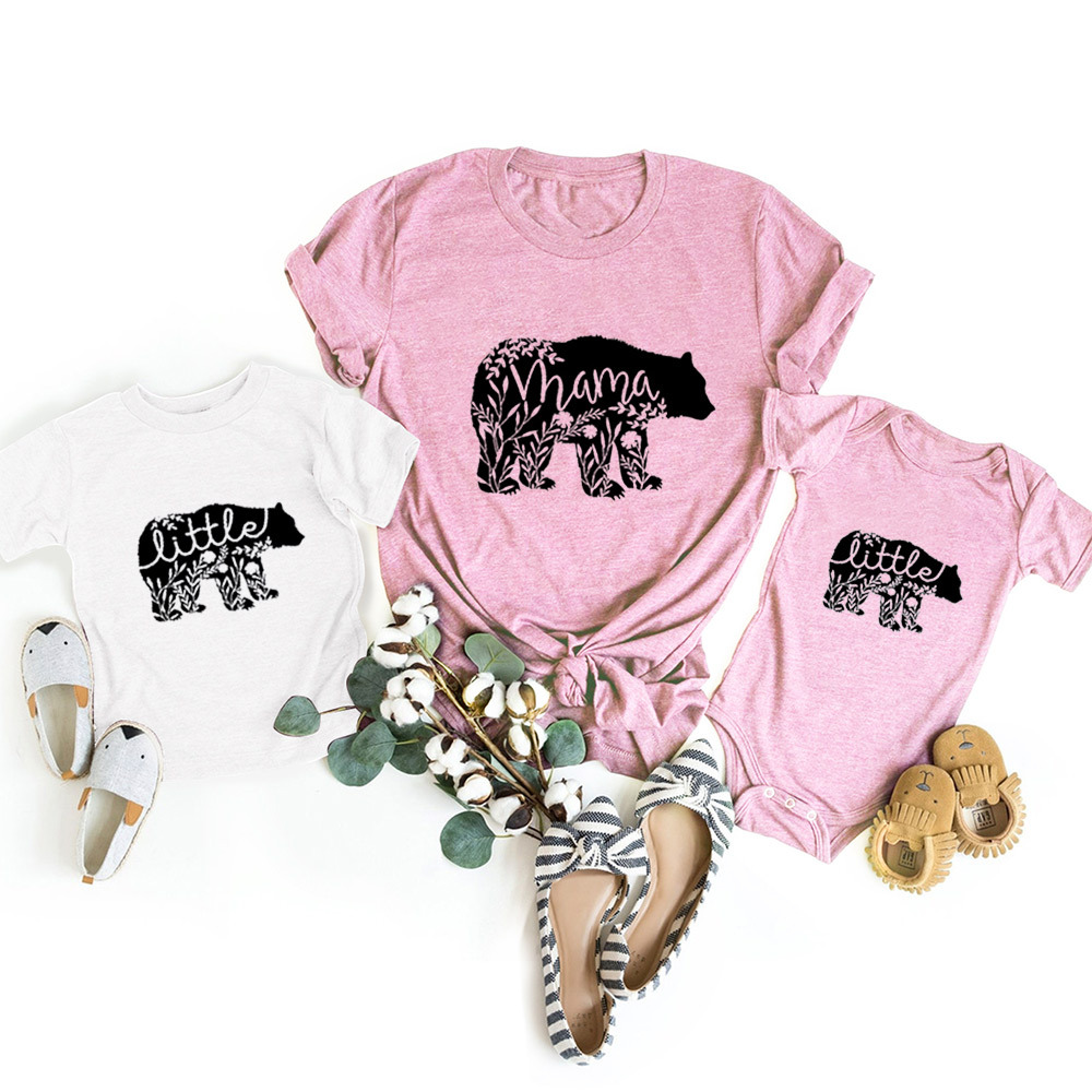 Black Bear Mom&Me Shirt