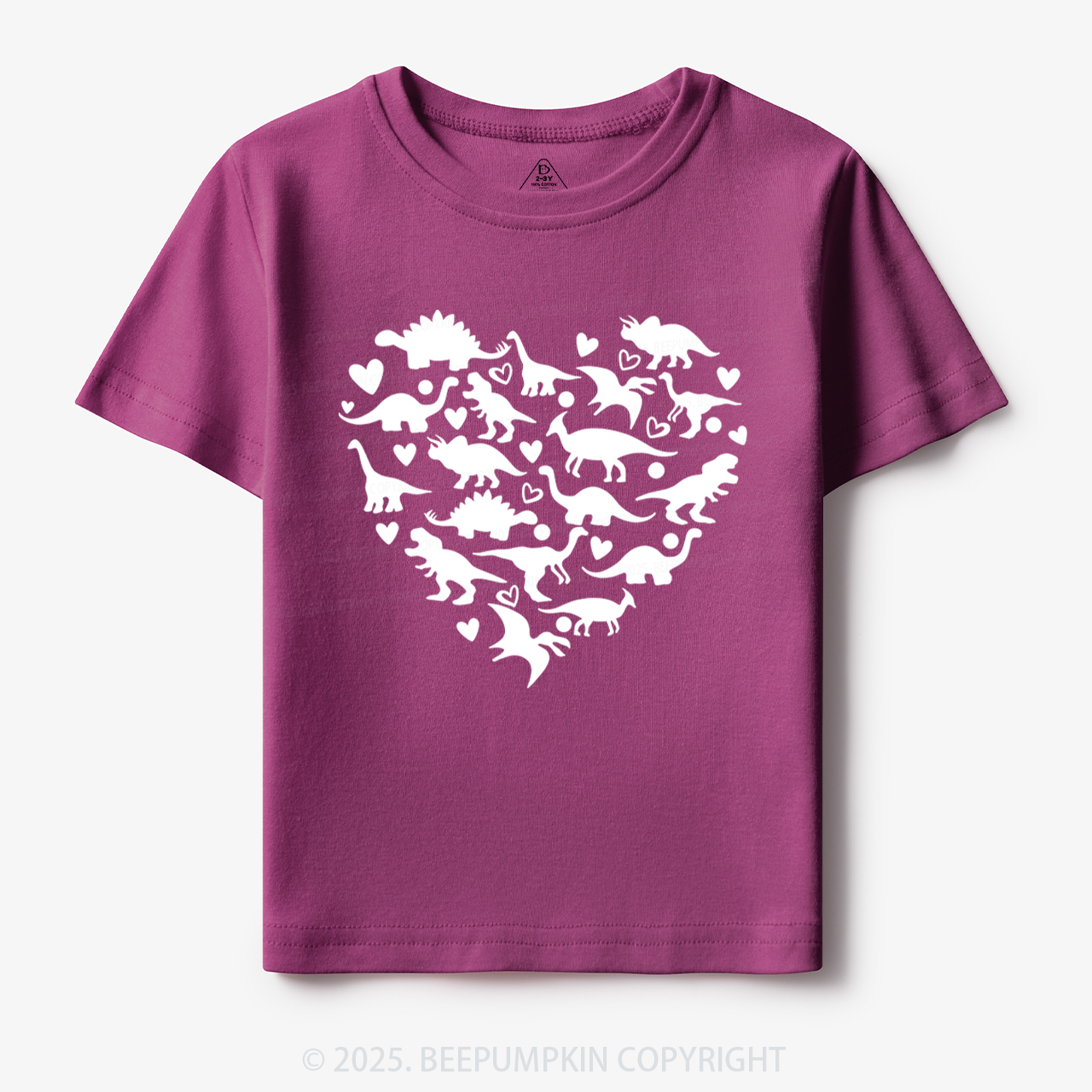 Dinosaur With Heart Toddler&Kid's Tees Beepumpkin