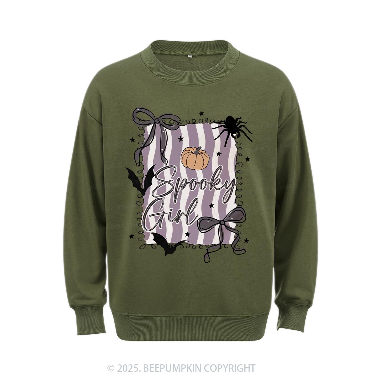 Halloween Spooky Girl Sweatshirt Beepumpkin
