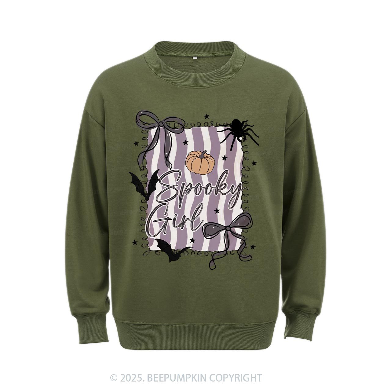 Halloween Spooky Girl Sweatshirt Beepumpkin