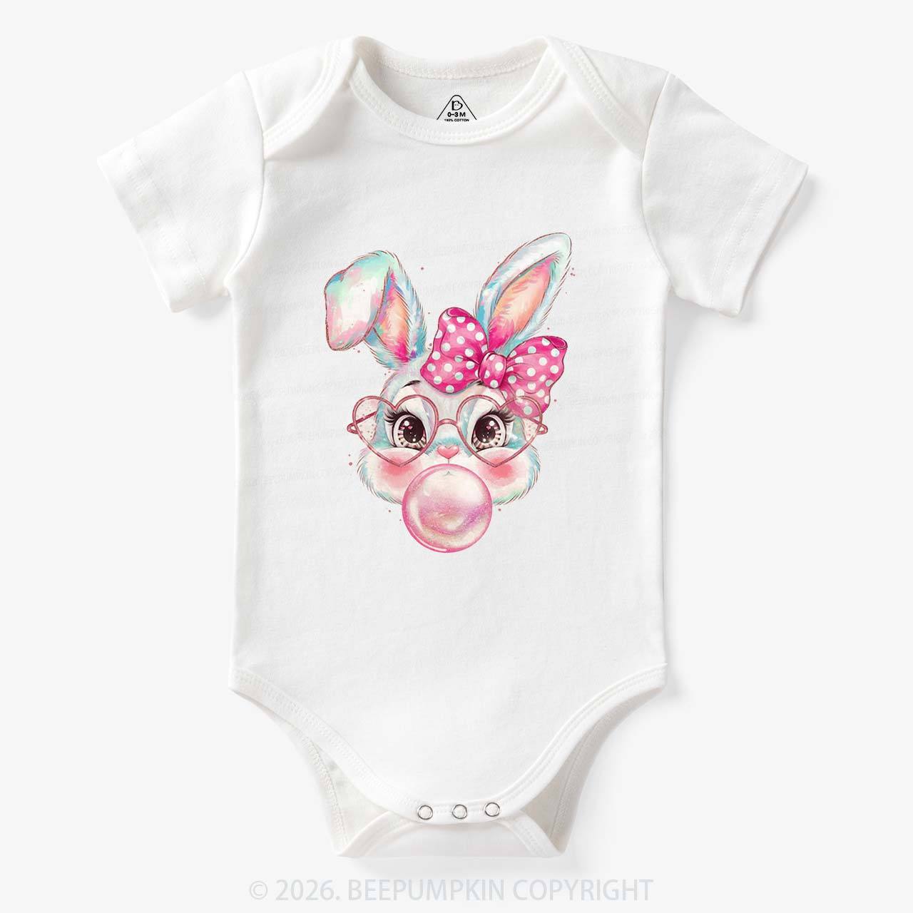Sassy Bunny Bubble Baby Bodysuit