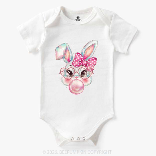 Sassy Bunny Bubble Baby Bodysuit