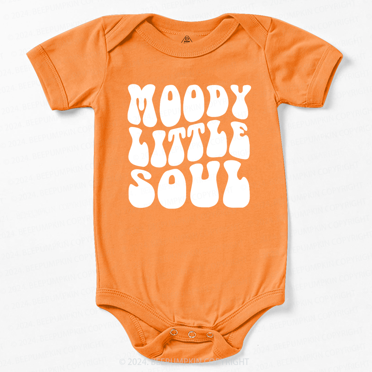 Moody Little Soul Halloween Baby Bodysuits