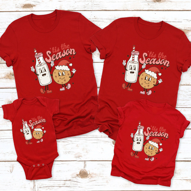 Tis The Season Christmas Family Matching Shirt