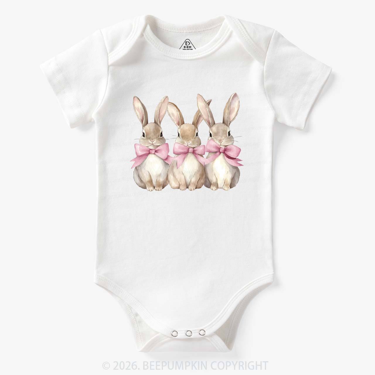 Triple Bunny Hug Easter Bodysuit