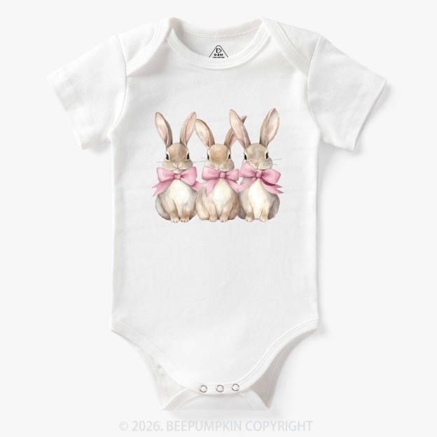 Triple Bunny Hug Easter Bodysuit