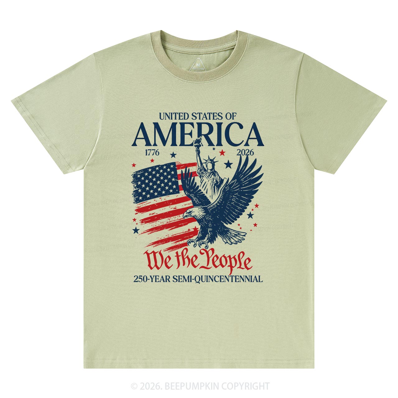 America 250 Patriotic Eagle Independence Day T-Shirts