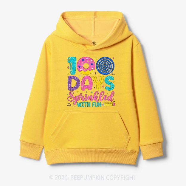 100 Days Sprinkled With Fun Toddler&Kid's Hoodies