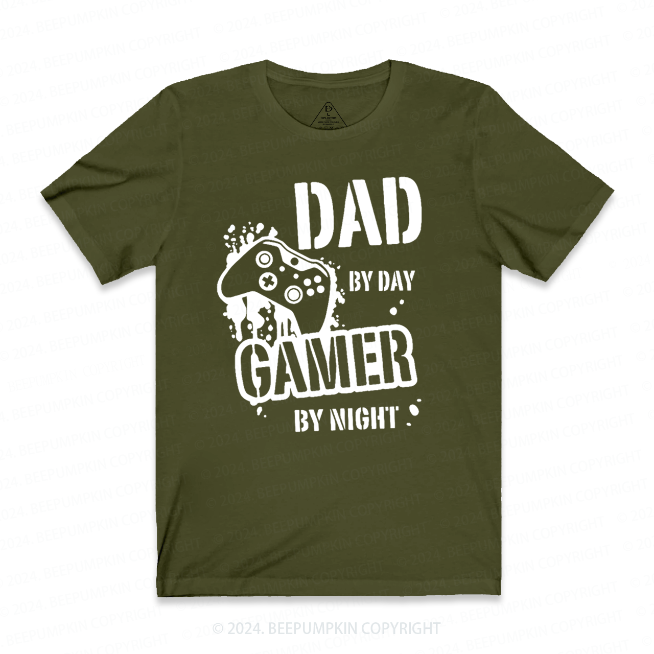Dad By Day Gamer By Night T-shirt