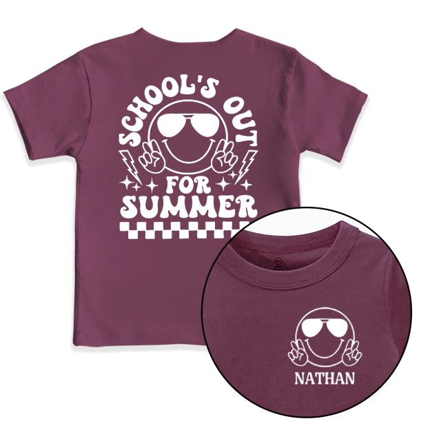 Schools Out For Summer Toddler&Kid's Tees Beepumpkin