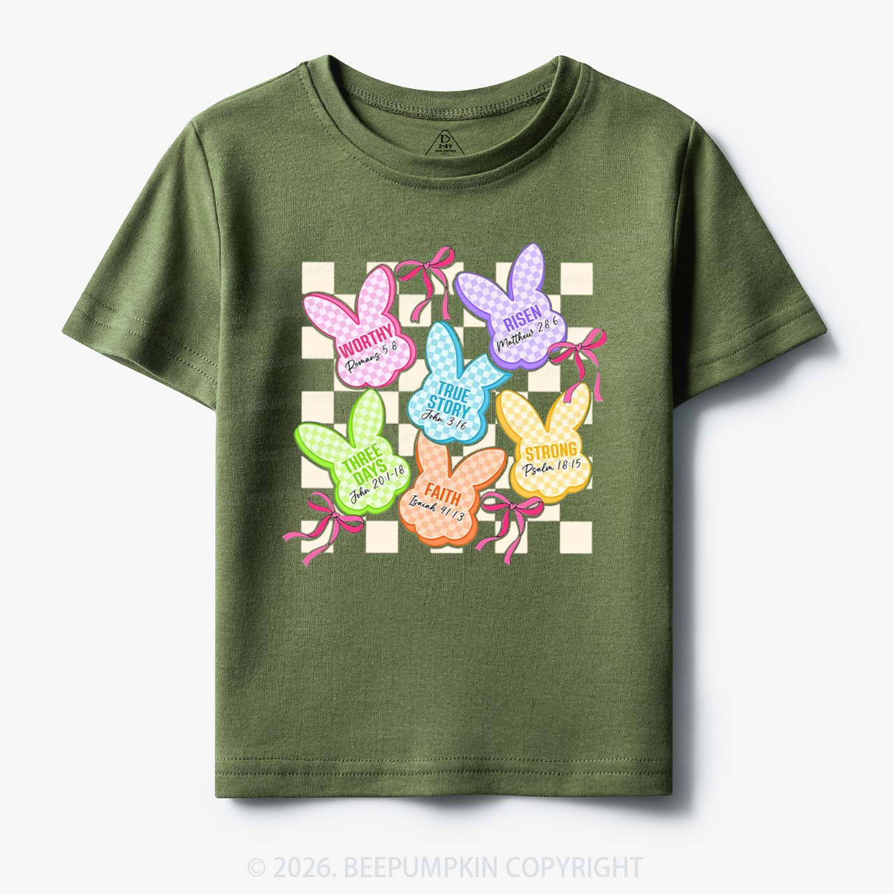 Christian Bunny A Lot Can Happen In Three Days Toddler&Kid's Tees