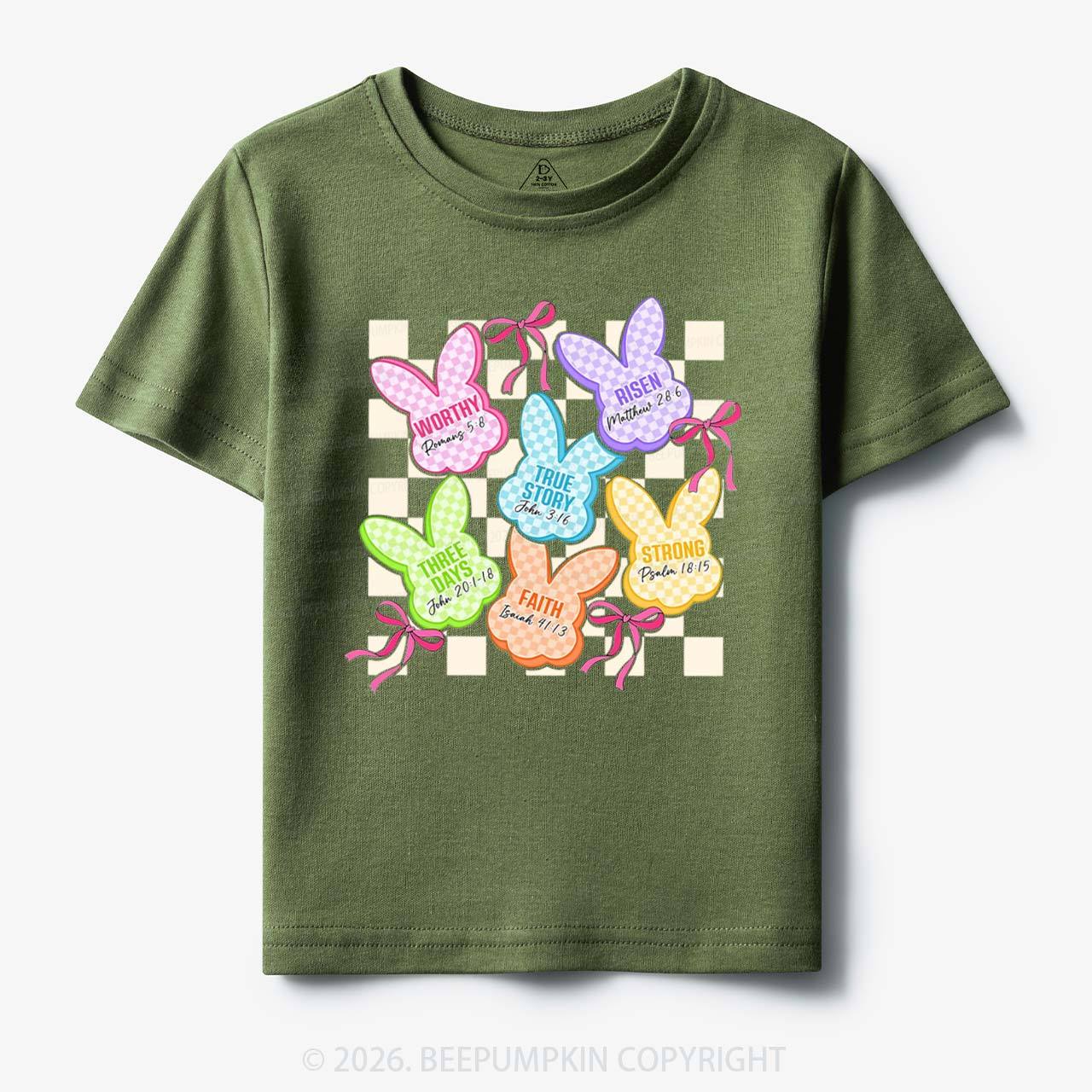 Christian Bunny A Lot Can Happen In Three Days Toddler&Kid's Tees