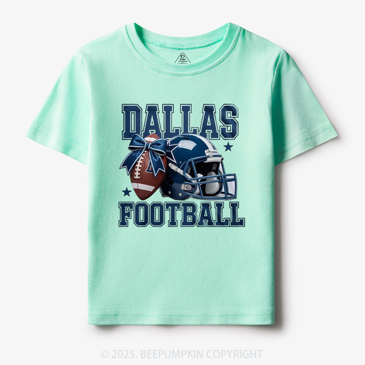  Football Vintage Toddler&Kid's Tees Beepumpkin