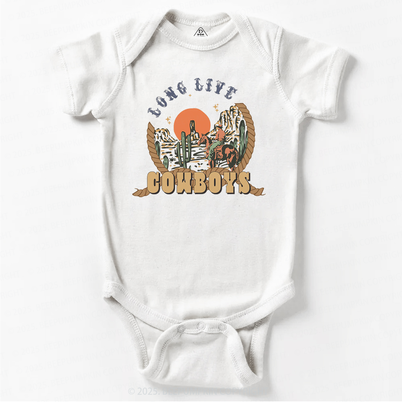 Long Live Cowboys Bodysuit Beepumpkin