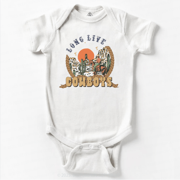Long Live Cowboys Bodysuit Beepumpkin