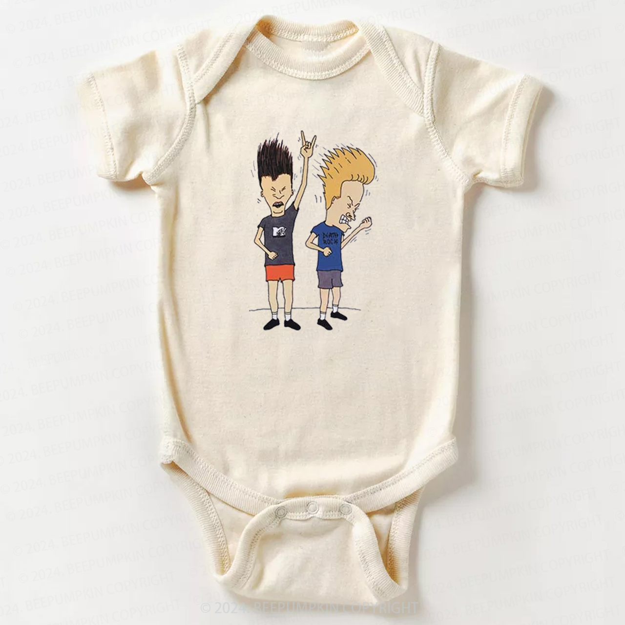 Beavis And Butthead Funny Baby Bodysuit 7