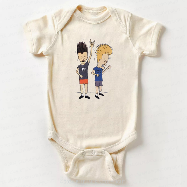 Beavis And Butthead Funny Baby Bodysuit 7