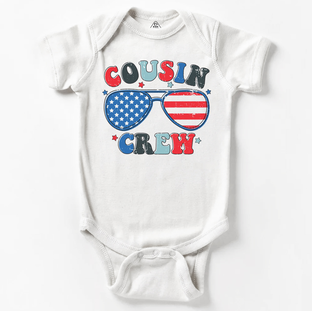 Cousin Crew 4th Of July Bodysuit Beepumpkin