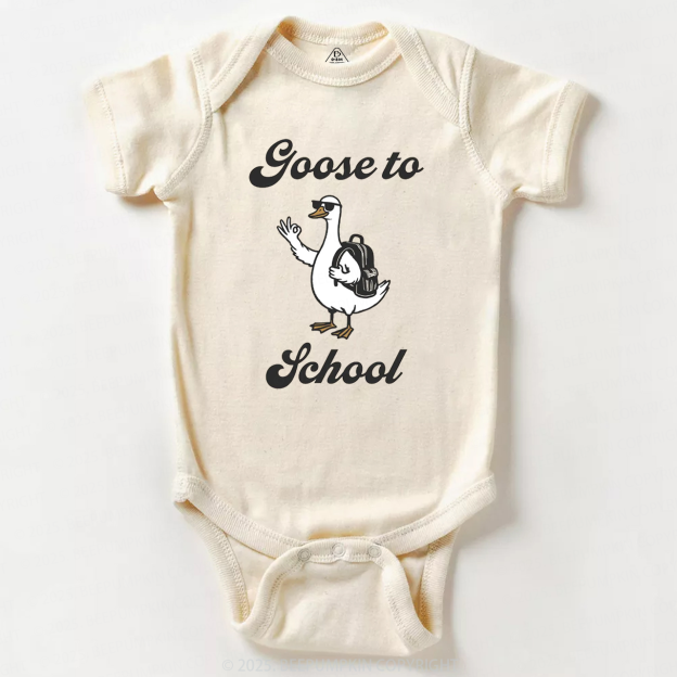 Goose to School Bodysuit Beepumpkin
